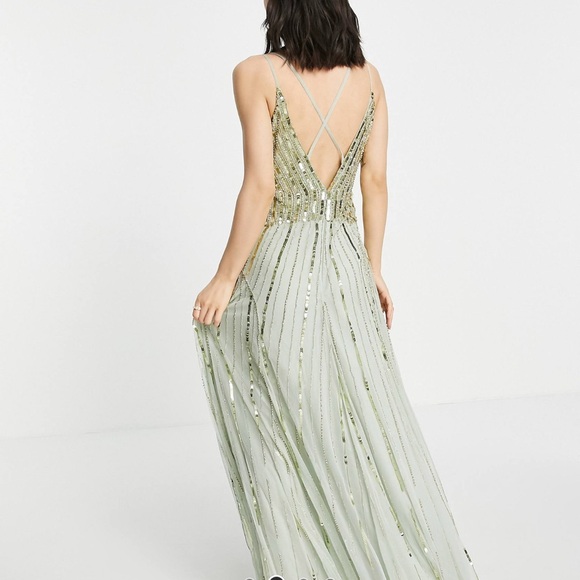 *NEW WITH TAGS* ASOS Design Evening Gown - Picture 8 of 9